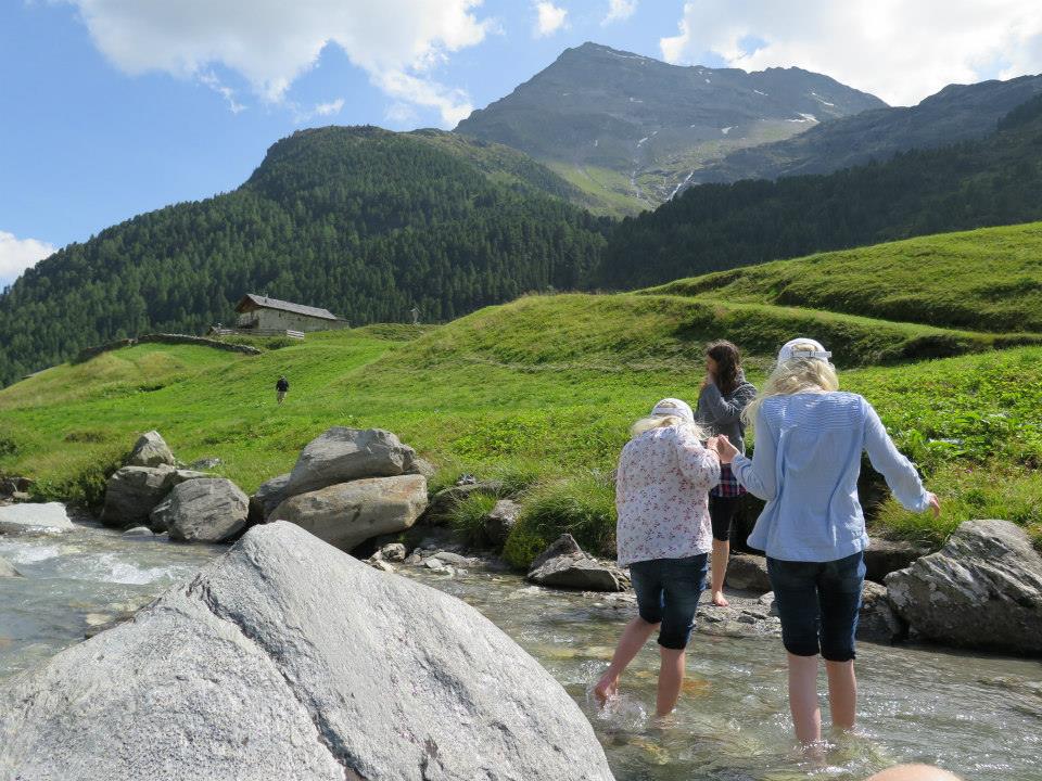 Ruscello in malga
