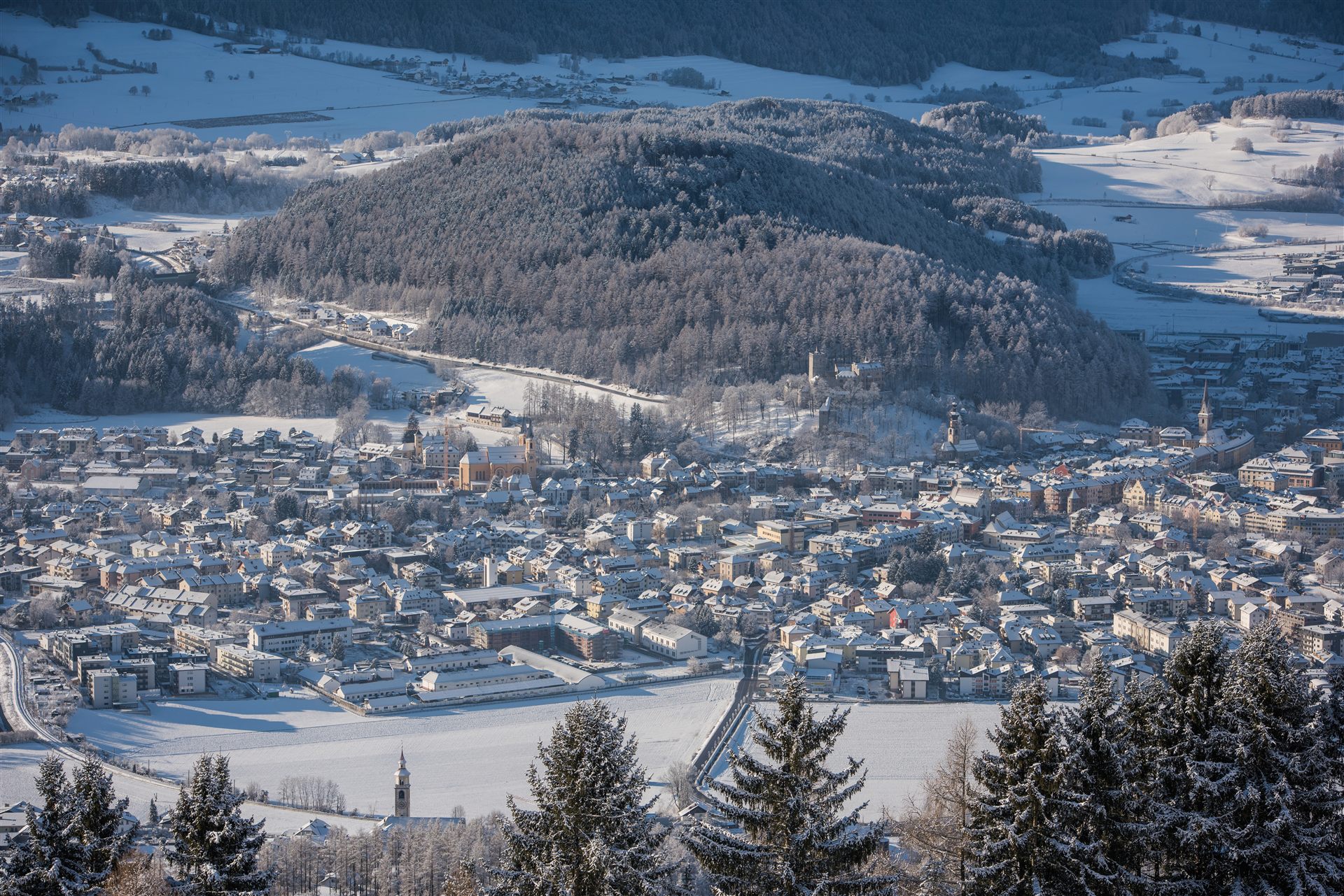 Paesaggio invernale Brunico