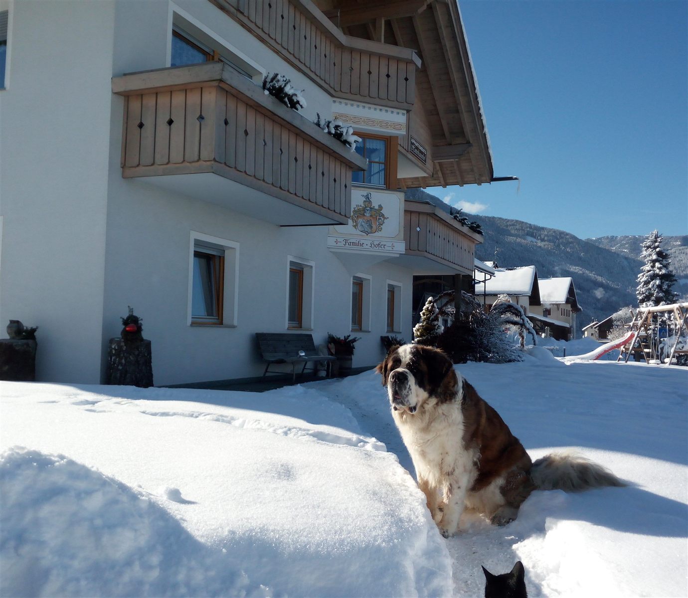 Atmosfera invernale all'Hinterhauserhof