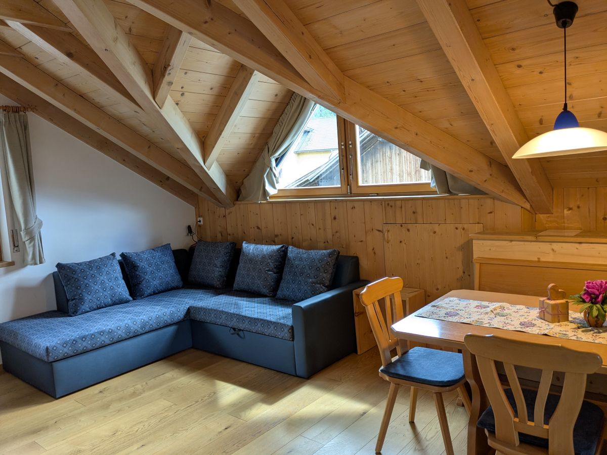 Ferienwohnung Orchidee – Wohn- und Essbereich